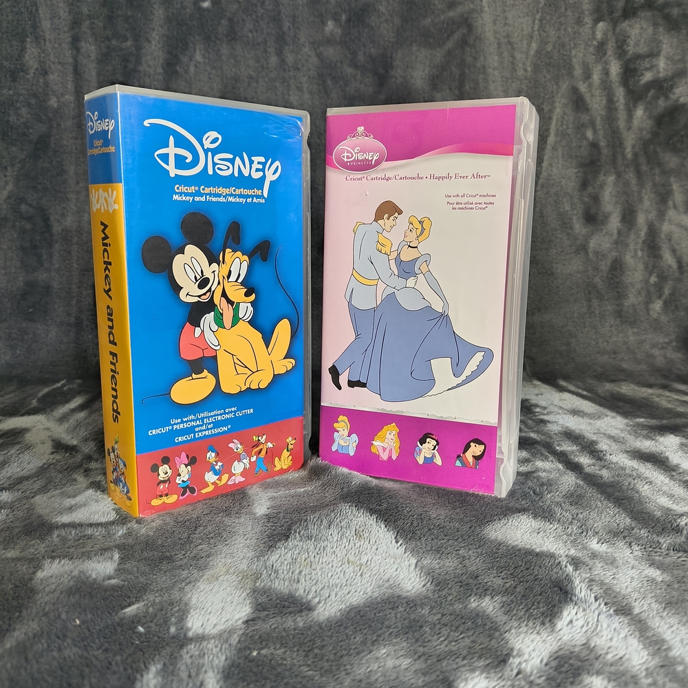 Disney VHS Tapes - Mickey and Friends & Cinderella